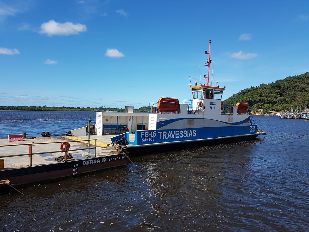 Travessia da Balsa Cananéia Ilha Comprida